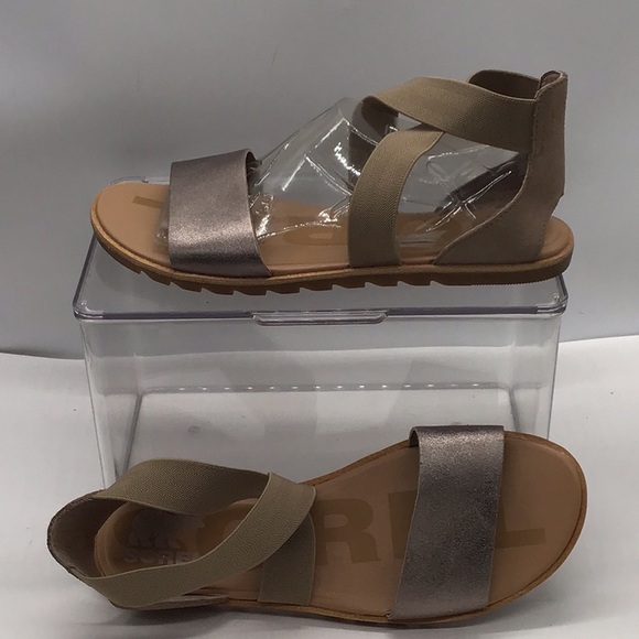 Sorel Ella III Brown Sandal - Picture 4 of 11